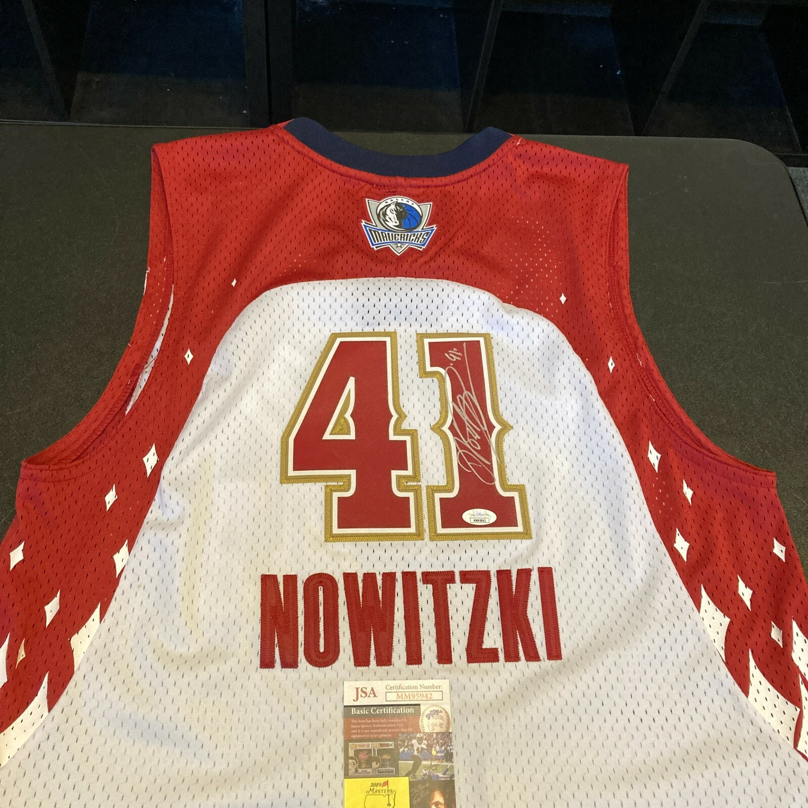 Dirk Nowitzki Signed 2007 All Star Game Dallas Mavericks Pro