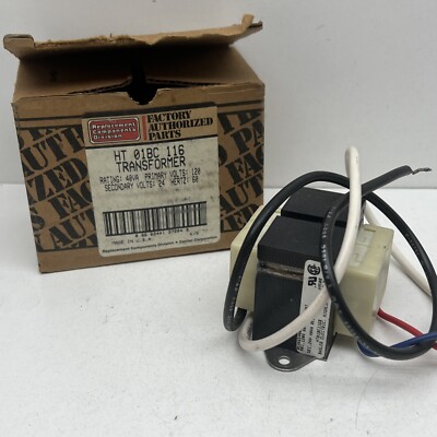 Carrier HT01BC116 Furnace Transformer PRI: 120V SEC: 24VAC 40VA