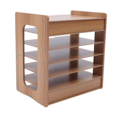 Desktop Paper Organizing Shelf Bedroom Magazine Book Storage Rack Shelf