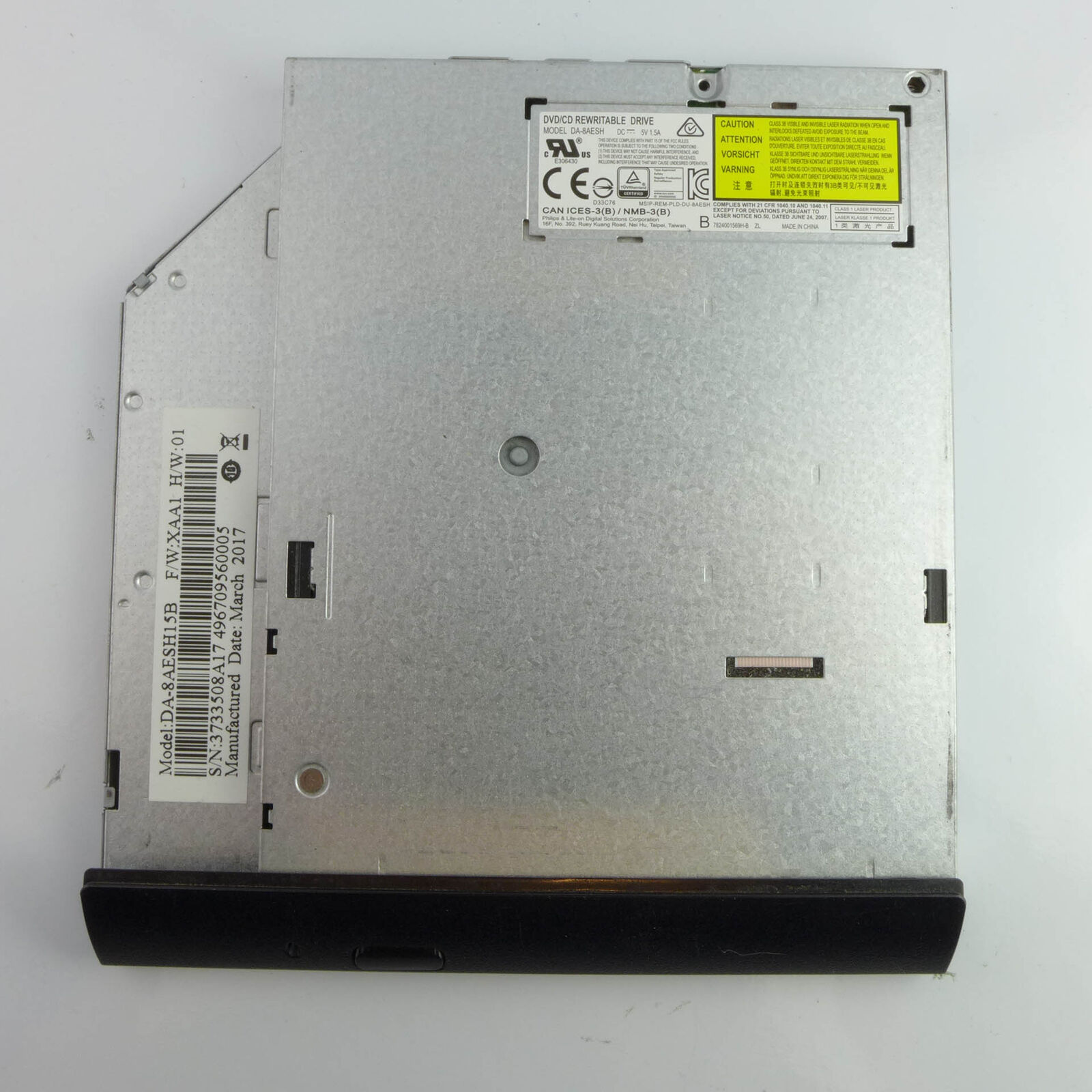ASUS R540L R540LA DA-8AESH SATA DVD Laufwerk CD DVD ±RW Dual Layer LiteOn