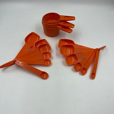 Tupperware Stacking Measuring Cup Spoon D Ring Cups Spoons YOU CHOOSE CHOICE
