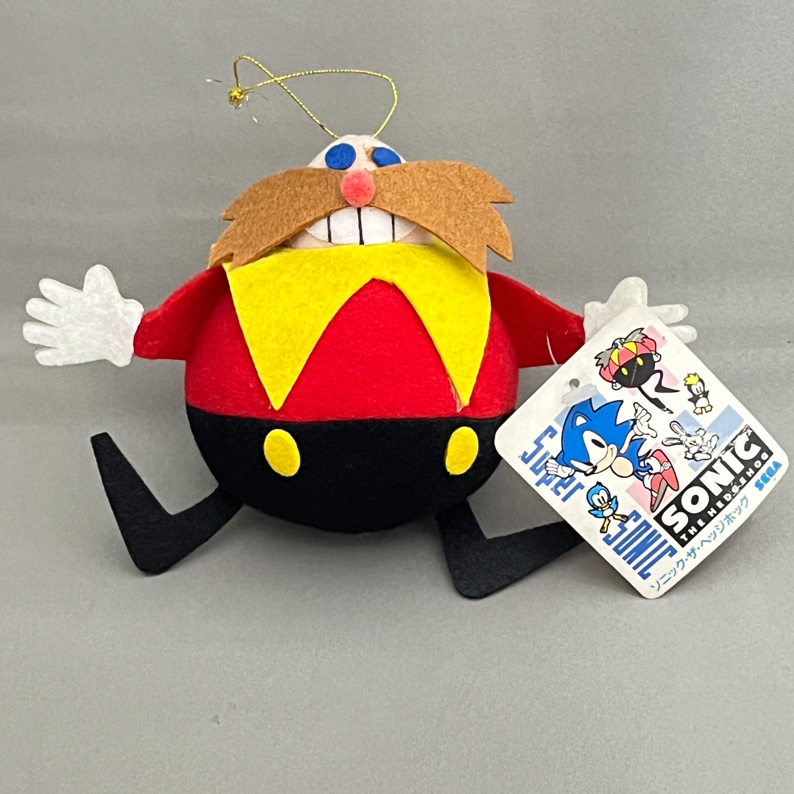 美品 ソニックザヘッジホックぬいぐるみ ドクターエッグマン 昔