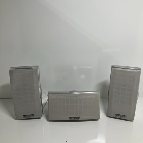 Kenwood KS-358 silver Speakers Set Of 3 | eBay Kenwood KS-358 silver Speakers Set Of 3 | eBay