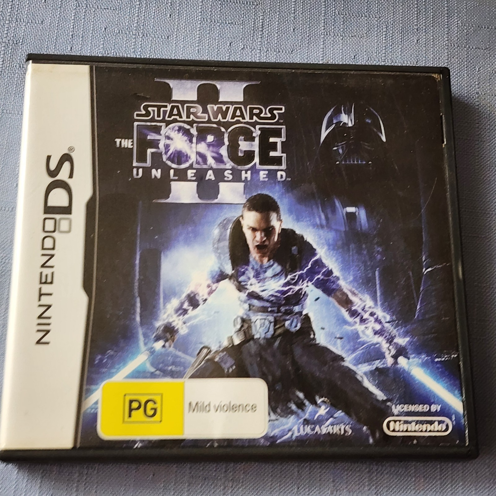 Star Wars The Force Unleashed (Nintendo DS 2010) Case Cartridge Only, No Manual