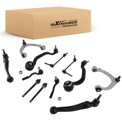 Front Forward Rearward Control Arm Link Tie Rod Kit For BMW X6 E71 2008-2014 X5