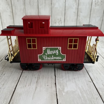 North Pole Junction G Gauge Christmas Train -  CABOOSE-Decal Merry Christmas