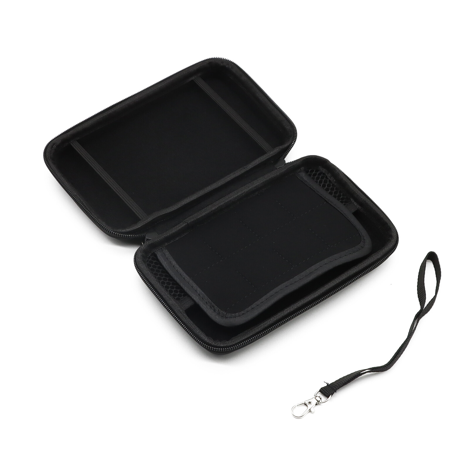 Black EVA Travel Carrying Case Protective Pouch For Nintend New 2DS XL 3DS LL