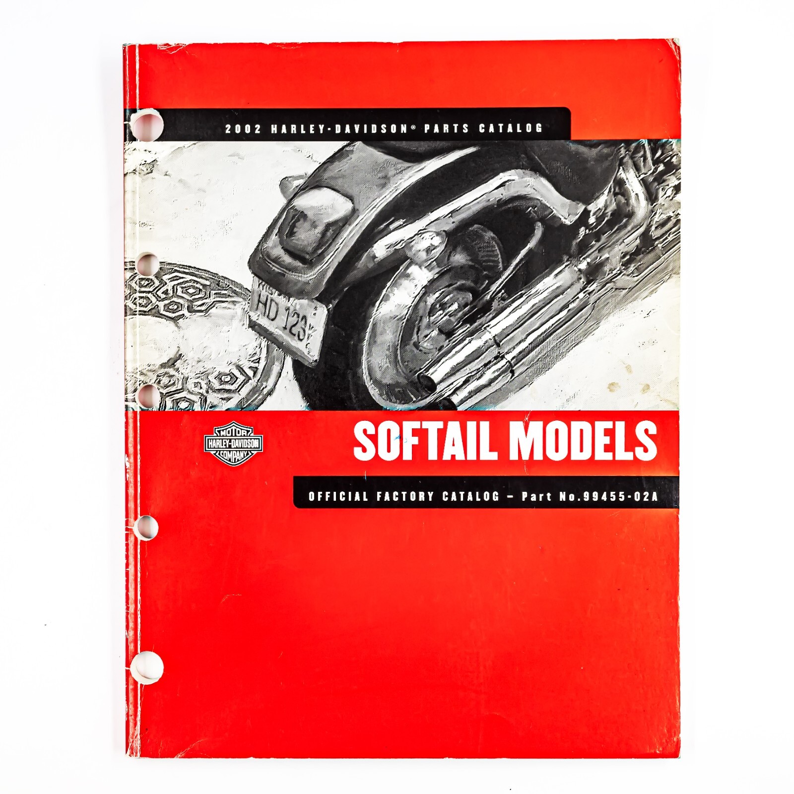 99455-02A] Harley Davidson 2002 Softail Models Parts Catalog