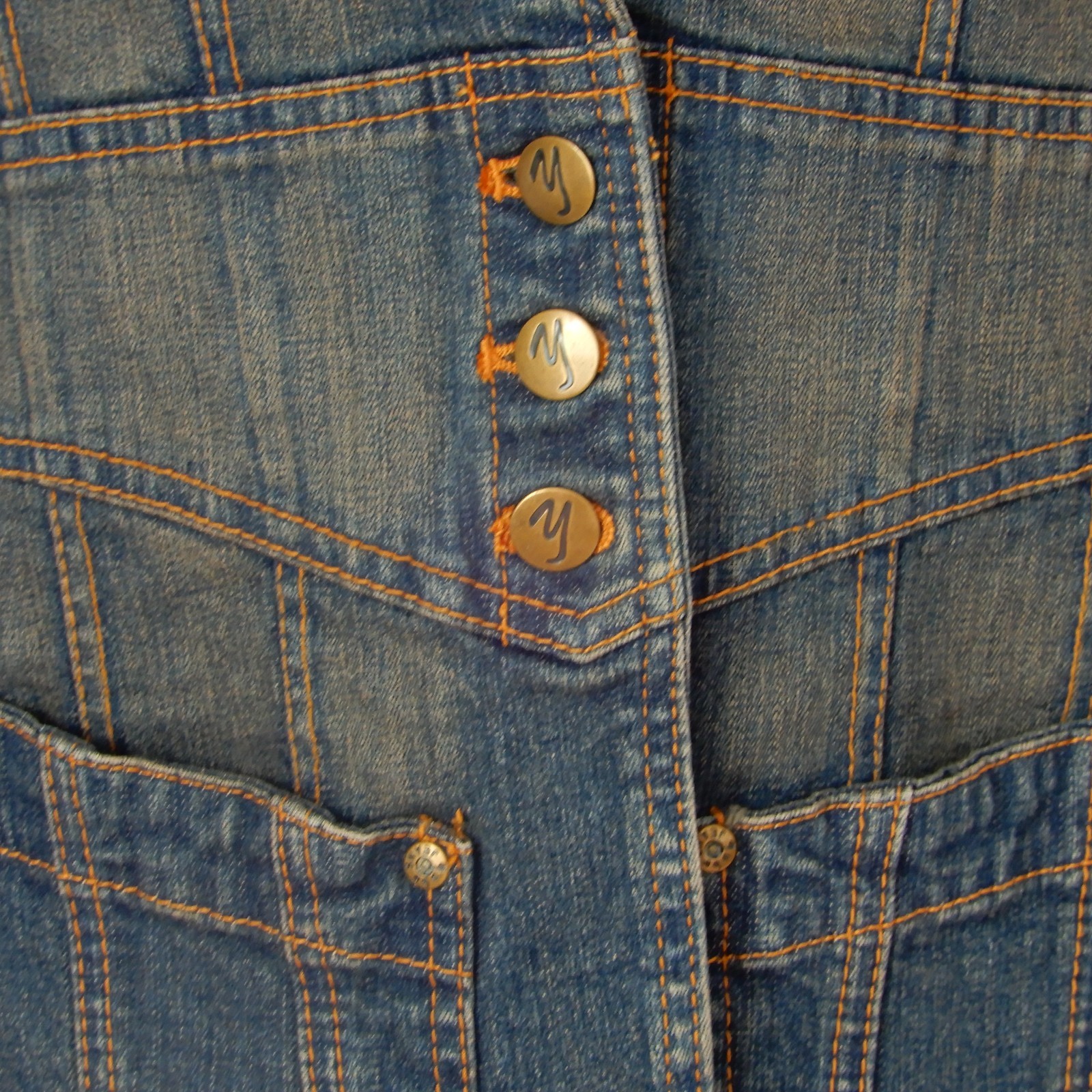 Yuka Jeans Denim Jacket Size Small 