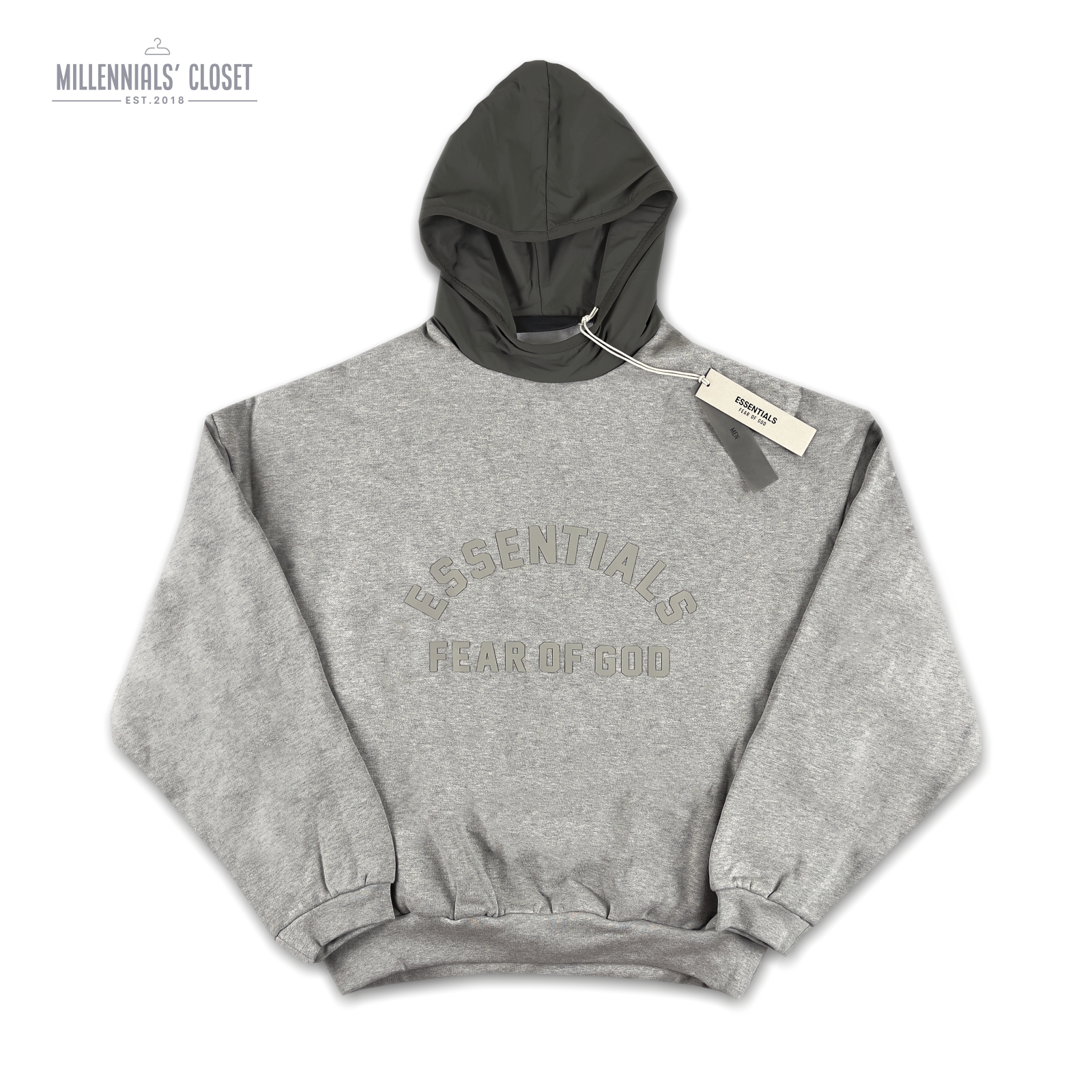 ★23AW 最新作★FEAR OF GOD ESSENTIALS Nylon Fleece Hoodie Fear of God Essentials Nylon Fleece Hoodie Seal | eBay