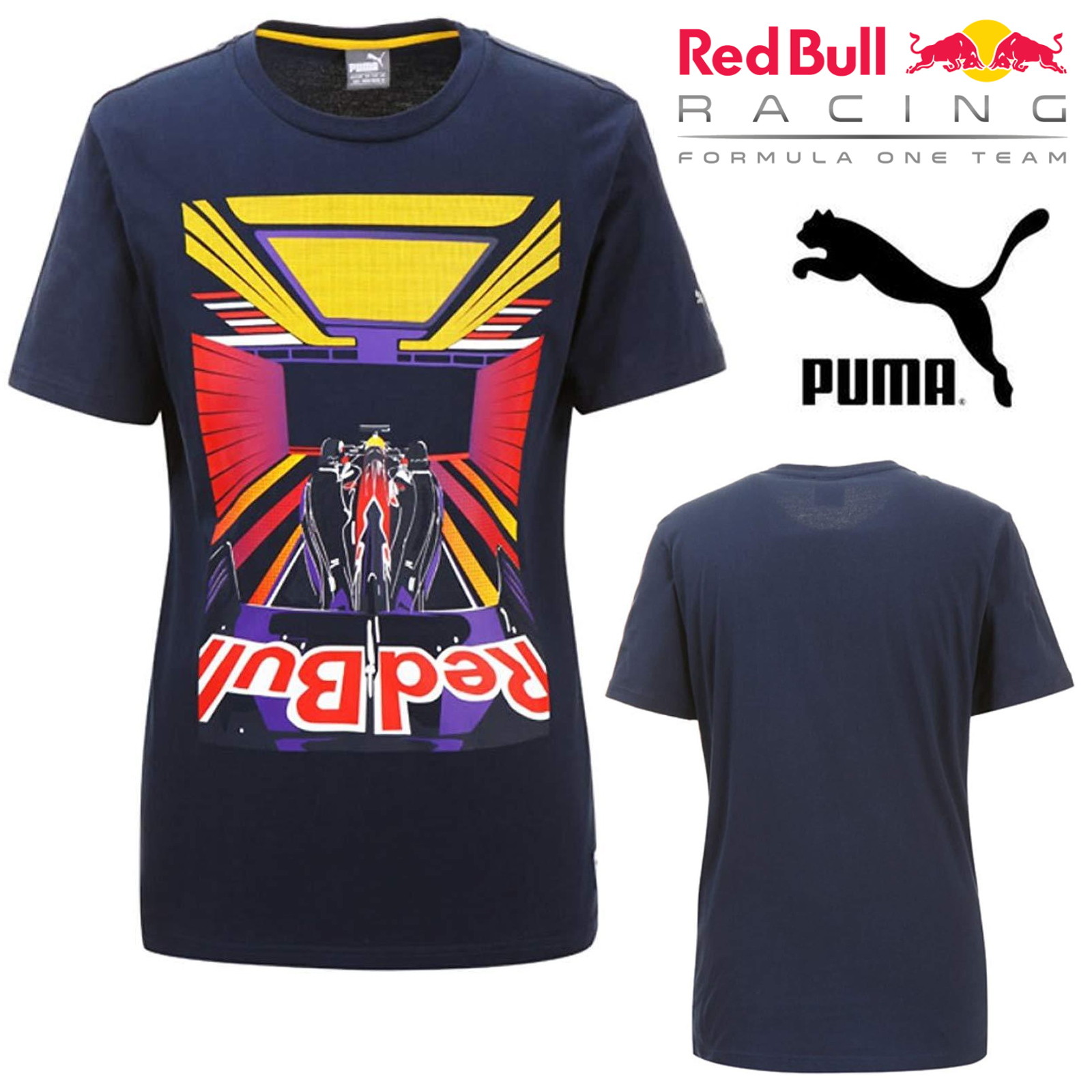 tee shirt puma red bull