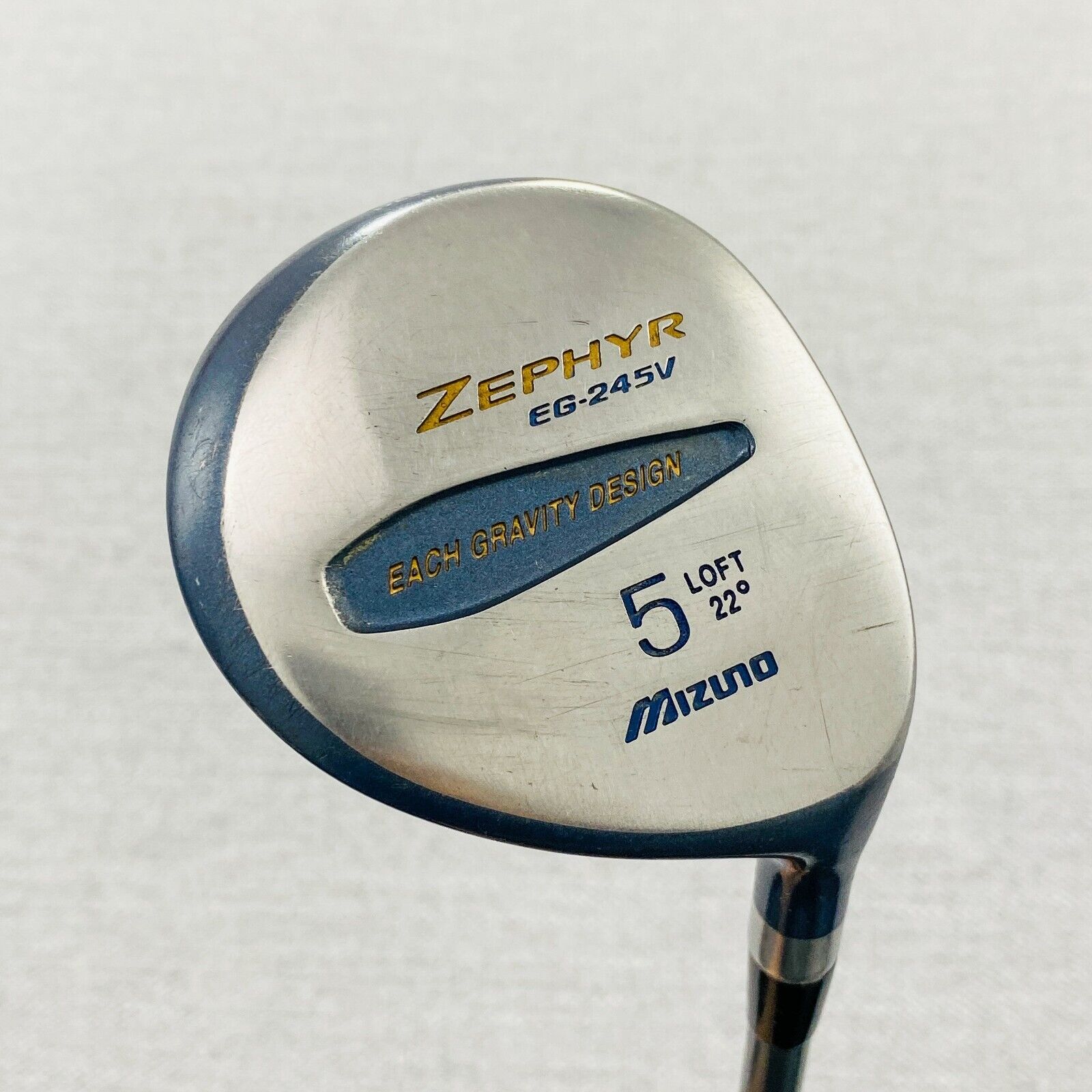 Mizuno Zephyr EG-230 22° 5 Wood Regular Graphite Shaft Mizuno Grip Mizuno Zephyr EG-230 22° 5 Wood Regular Graphite Shaft Mizuno Grip