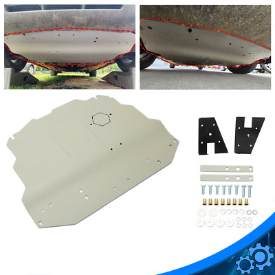 Aluminum Skid Plate Belly Pan For 99-10 VW Volkswagen Golf Jetta MK4 New Beetle