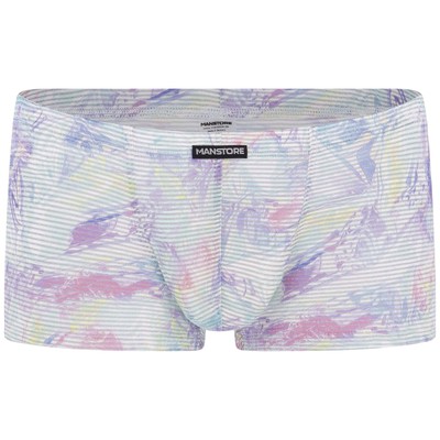 Manstore M2272 Micro Pants mens underwear boxer brief male short mesh glitter
