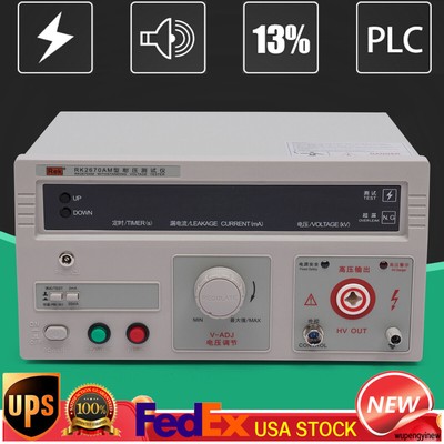 RK2670AM 110V Withstand Hi-Pot Tester 5KV AC 100VA Voltage Tester 0-99s New