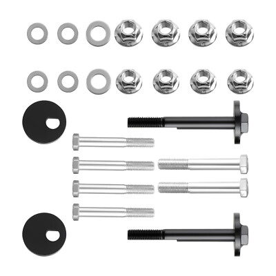 Complete Front Control Arms Cam Bolts & Hardware Kit For 1994-1999 Dodge Ram 4WD