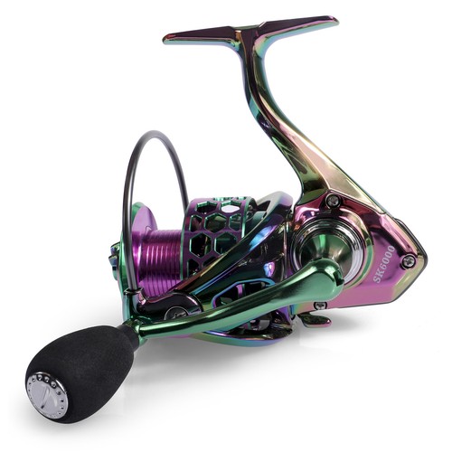 14BB High Speed Saltwater Metal Spinning Fishing Reel Large Sea Fish Reels