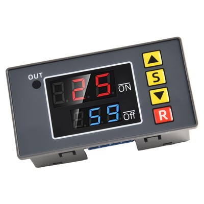 DC 12V Time-Delay Switch 10A Timer-Switch Module Programmable Digital-Time Cycle
