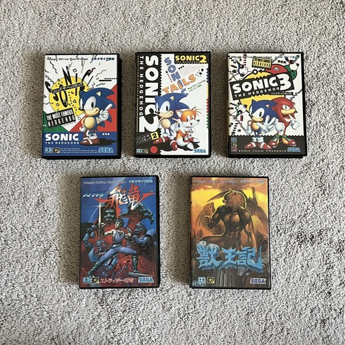 Sonic The Hedgehog 1 For Sega Mega Drive (Genesis) - Japanese
