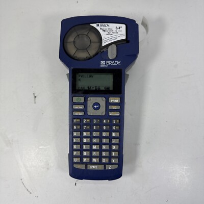 Brady BMP21 Label Maker Handheld Printer Blue | TESTED