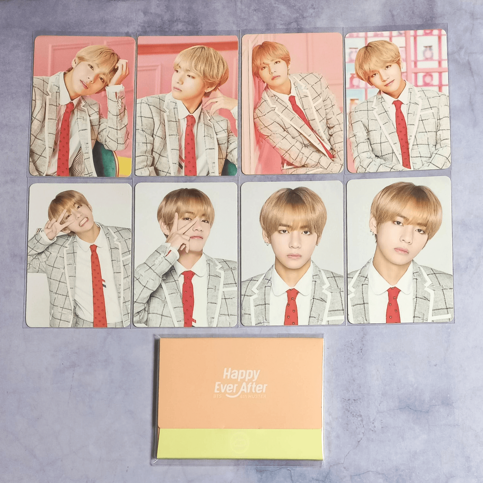 BTS 韓国4th muster HEA ミニフォト ナム RM 8枚コンプ BTS 韓国