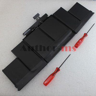 Original A1417 Battery For MacBook Pro 15" Inch Retina A1398 Mid 2012 Early 2013