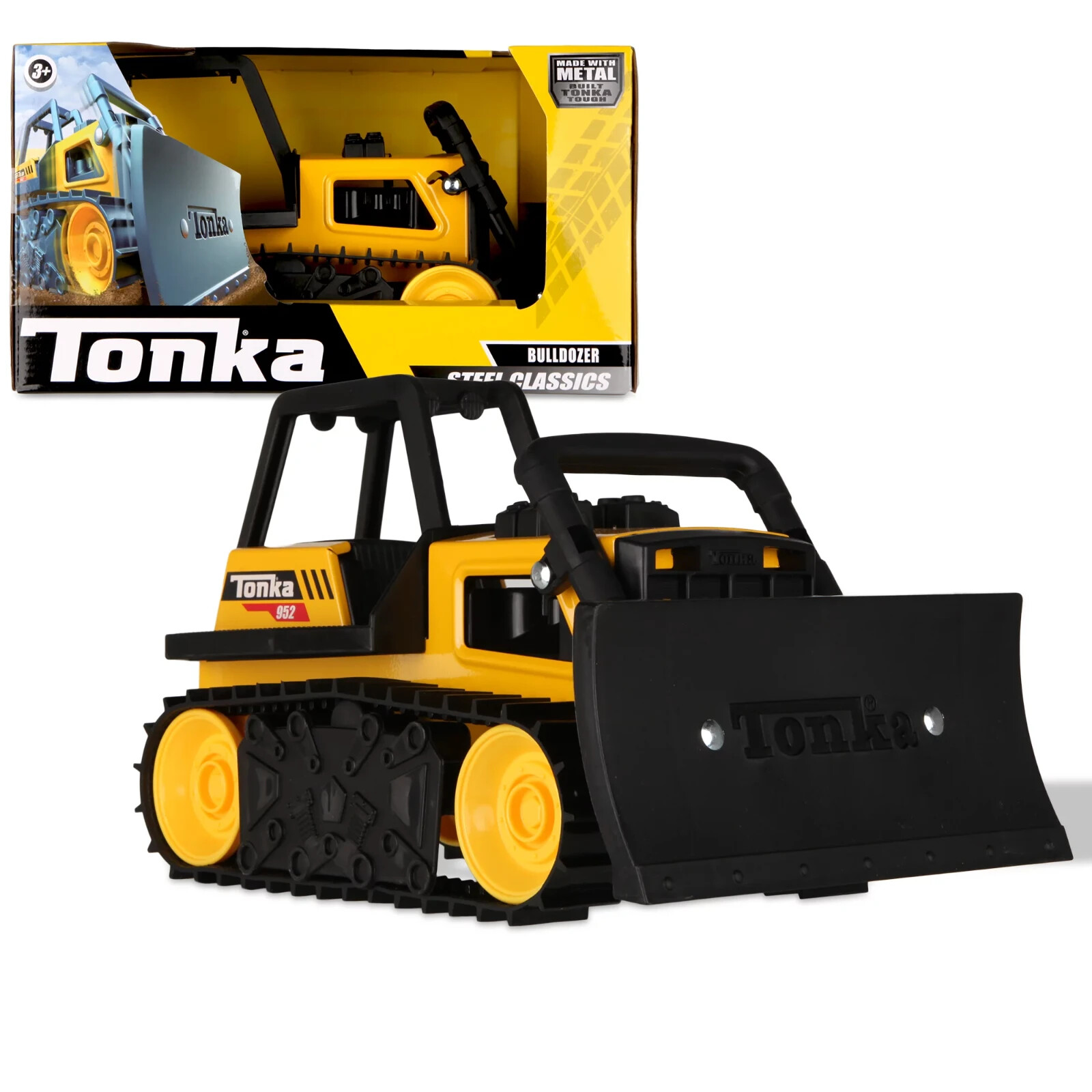 TONKA TOUGHS BULLDOZER トンカ ブルドーザー【1568】 高品質，得価