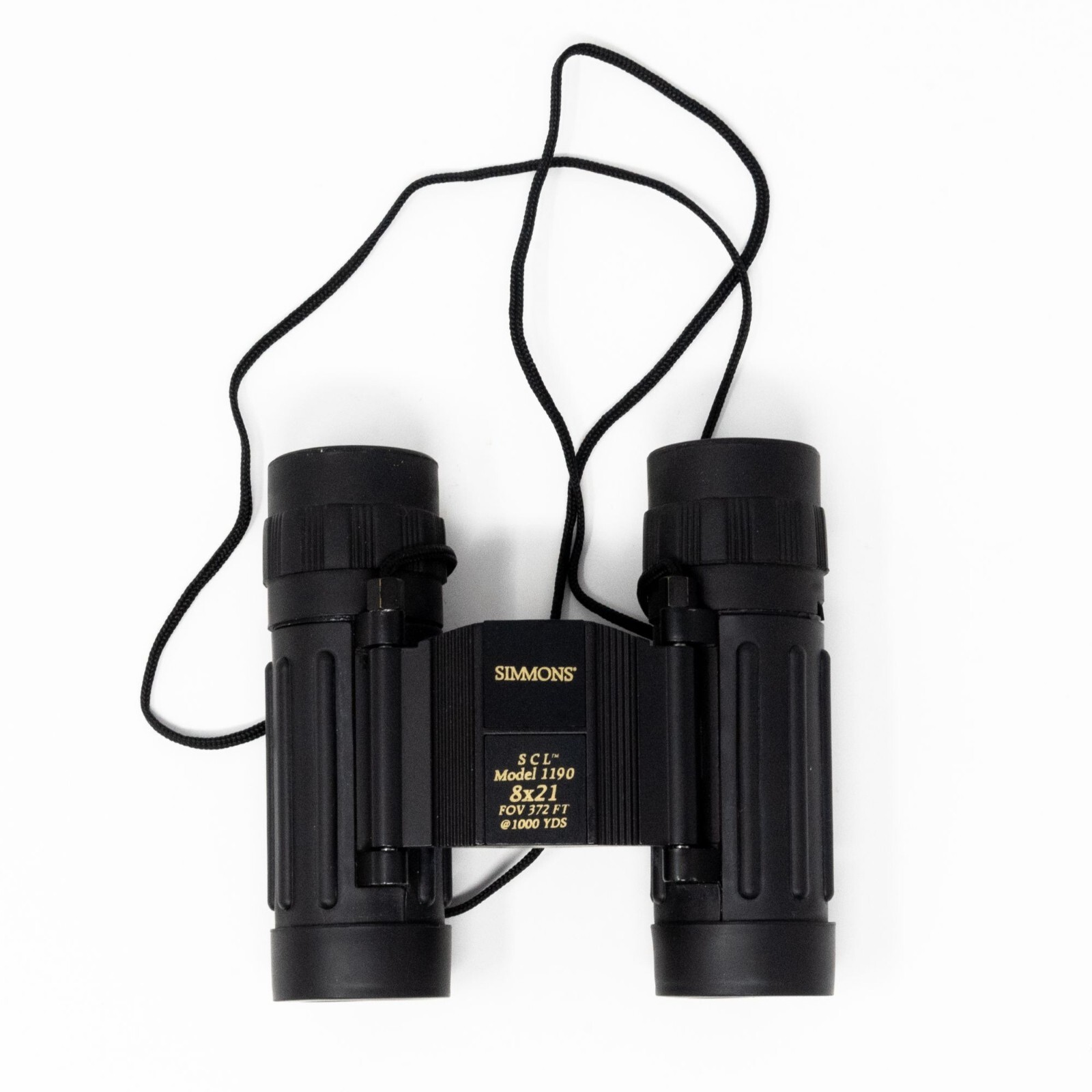 Simmons SCL Model 1190 8x21 Binoculars With Neck Strap For
