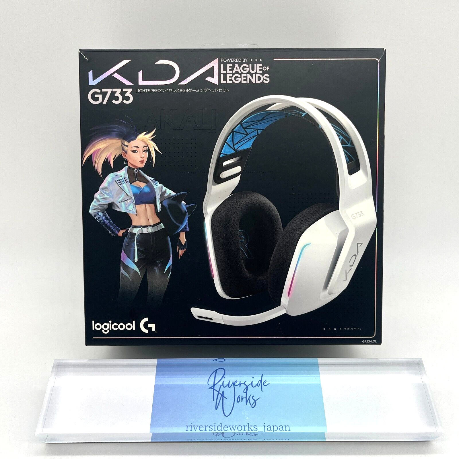 Logitech G G733 LoL K/DA Akali LIGHTSPEED Wireless Gaming Logitech G G733 LoL K/DA Akali LIGHTSPEED Wireless Gaming