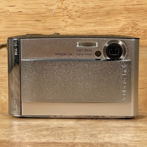 【充電器付き】SONY Cyber-shot dsc-t5 デジタルカメラ DSC-T5 S｜ソニー SONY DSC-T5 S CYBER SHOT/T5 シルバー｜中古