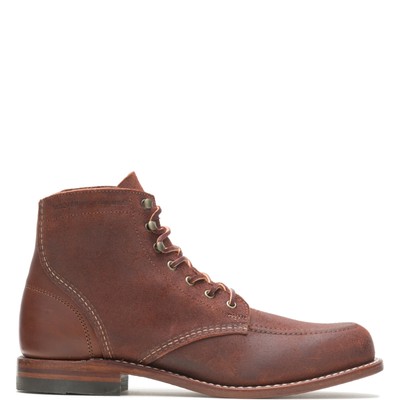 

Wolverine Men Path Less Traveled - 1000 Mile Moc-Toe Original Boot Cobblestone
