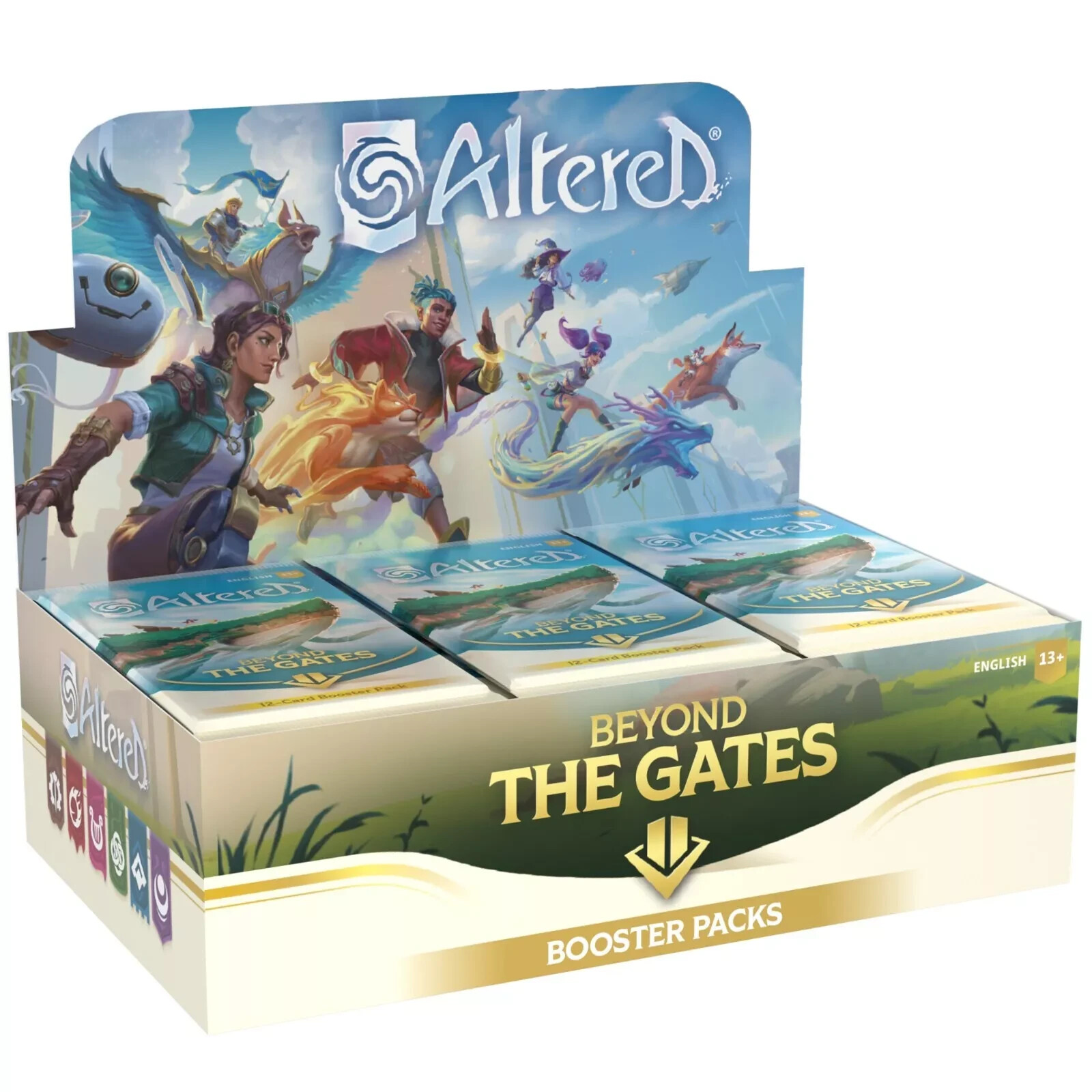 Измененный TCG: Beyond the Gates Запечатанная коробка-бустер с бесплатной доставкой!