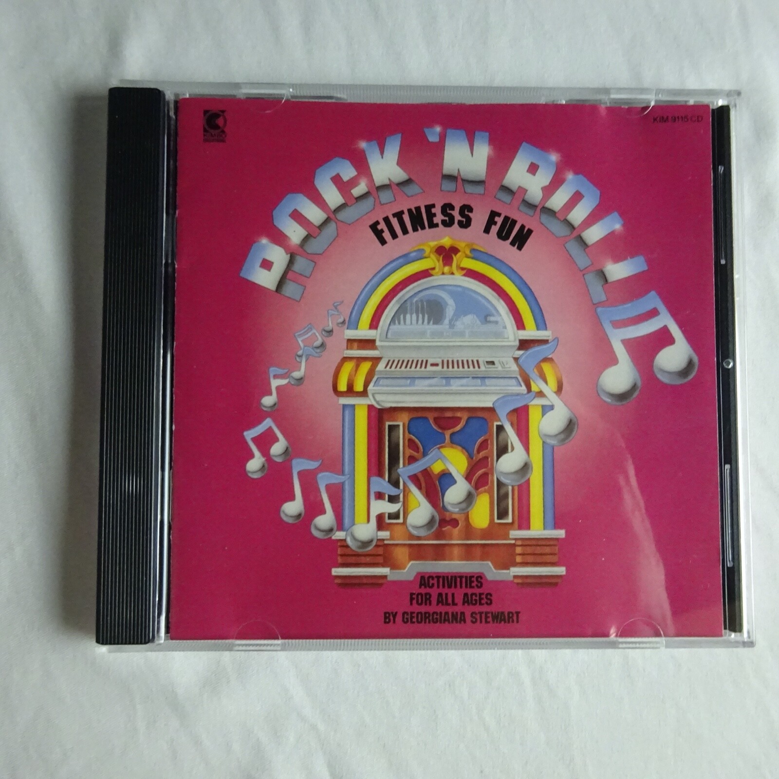Rock N Roll Fitness Fun CD Work Out Music and Instructions