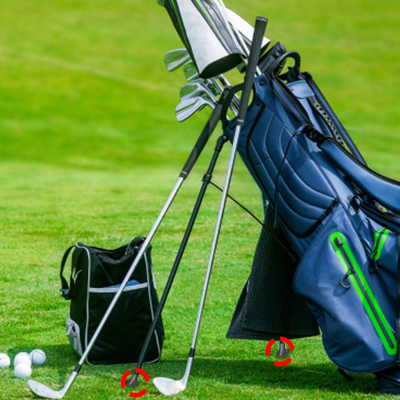 2 PCS Rubber Golf Bag Feet Replacement Golf Bag Stand Golf Bag Accessories