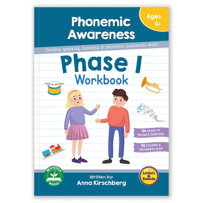 Junior Learning: Phase 1 Phonemic Awareness Workbook-Speaking & Listening Skills