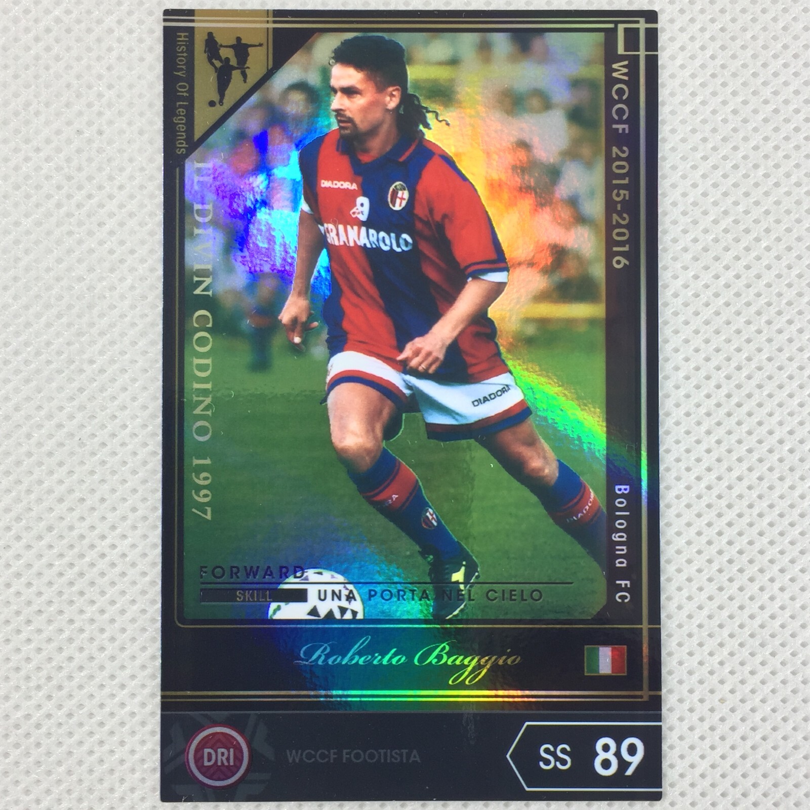スポーツ roberto baggio Diadora Roberto Baggio 03 Italy - Black/White/Gold