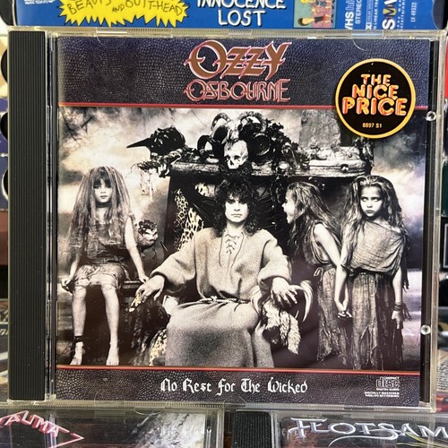 Ozzy Osbourne - No Rest for the Wicked 1988 CD 1st Zakk Ozzy Osbourne - No Rest for the Wicked 1988 CD 1st Zakk