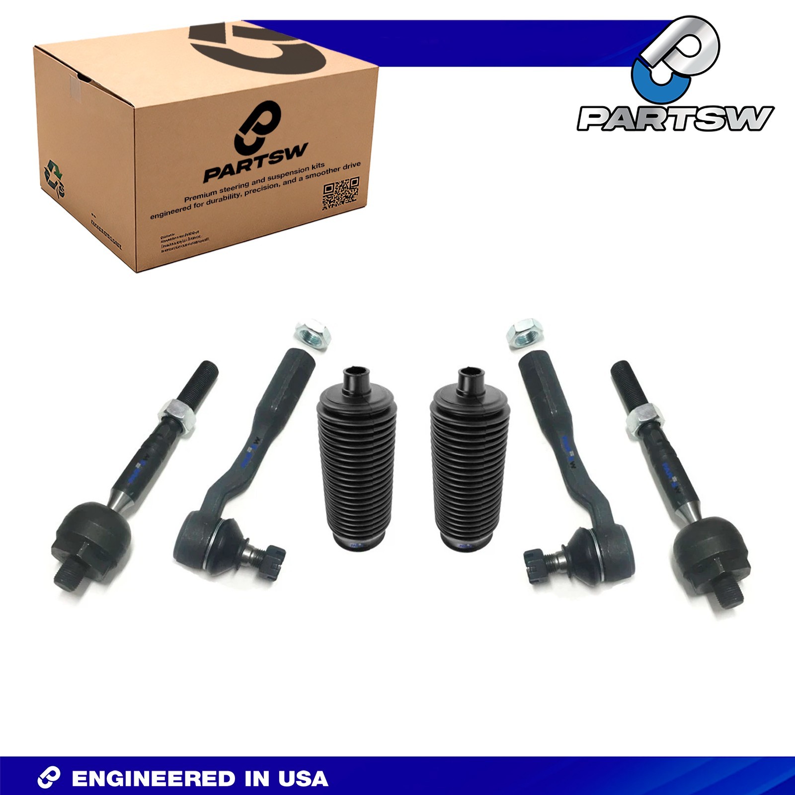 ◆jtwm◆ 2000-2002 Toyota Tundra Inner & Outer Front Tie Rod End