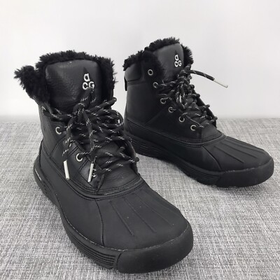 Nike fur lined boots new arrivals