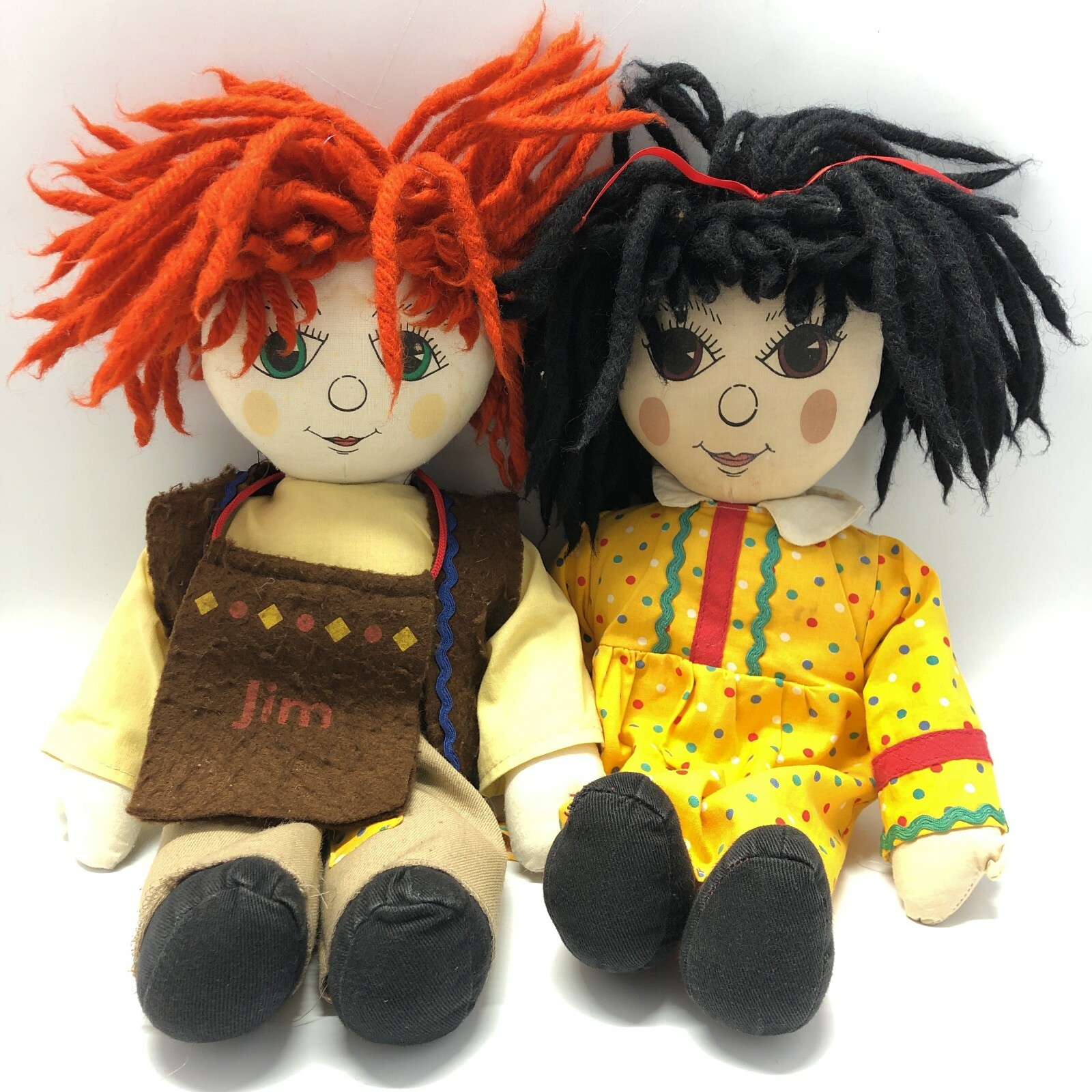 Vintage Rosie & Jim Rag Dolls by Hand in Glove Puppets 199018s TV Series 9051 CPのeBay公認海外通販｜セカイモン