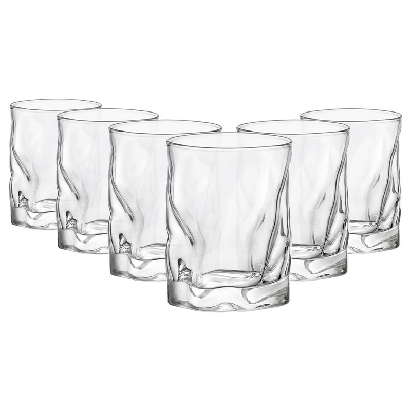 Bormioli Rocco 6x Sorgente Double Verres Whiskey RincÃ©S Tumblers 420ml