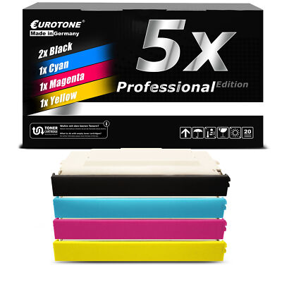 5x PRO Patrone ersetzt Lexmark C500H2CG C500H2KG C500H2MG C500H2YG C500H2