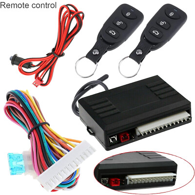 Universal Car Remote Central Kit Door Lock Locking Keyless Entry System 12V T8E7