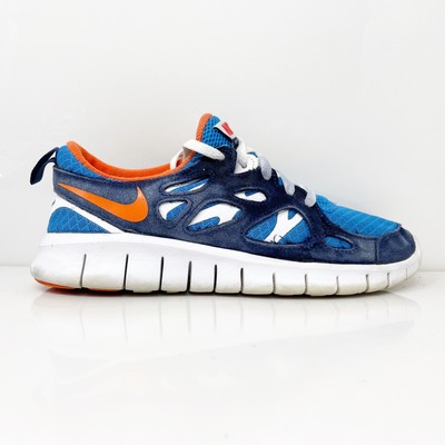 

Nike Boys Free Run 2 DD0163-403 Синие кроссовки для бега, размер 6 лет, Синий, Free Run 2