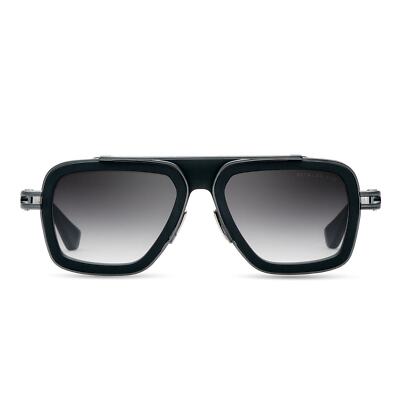 Pre-owned Dita Lxn-evo Dts 403-a-05 Matte Black Iron Grey Gradient Sunglasses Authentic