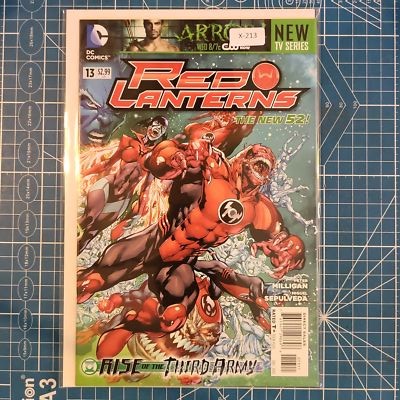 RED LANTERNS #13 8.0+ DC COMIC BOOK X-213
