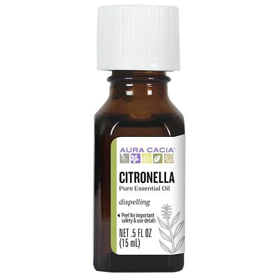 Эфирное масло Aura Cacia Citronella Java 0,5 унции EssOil