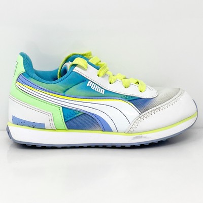 

Кроссовки Puma Girls Future Rider Airbrush 382760-02 Белая Повседневная Обувь Размер 1C, Белый, Future Rider Airbrush