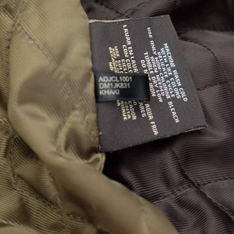 Dockers Mens Jacket Small Khaki Tan