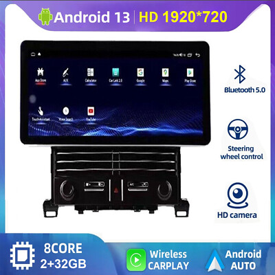 12.3'' Touch Screen Car Android Radio For Toyota Alphard A20 Vellfire 2007-14 GPS
